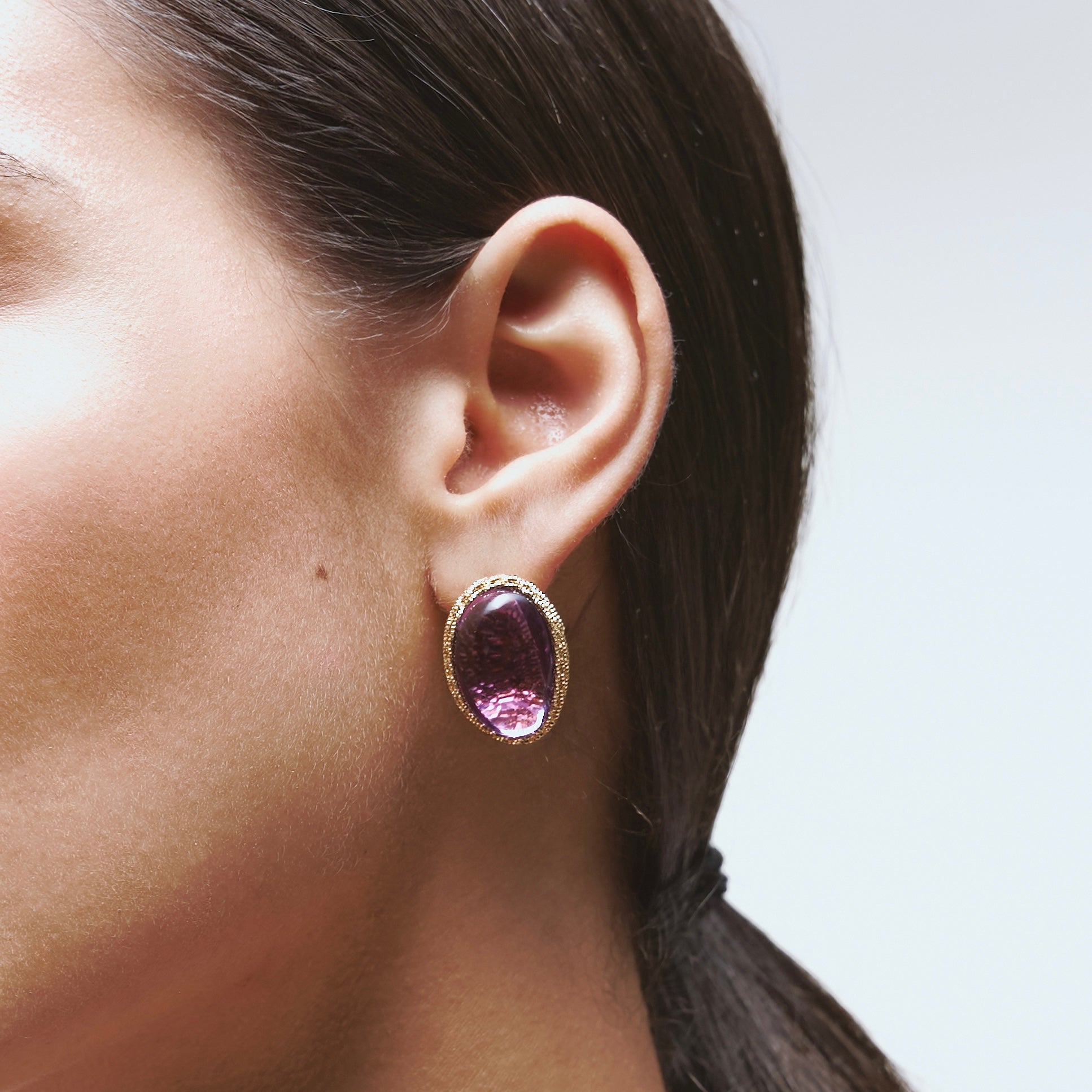 ZUHRA AMETHYST EARRINGS