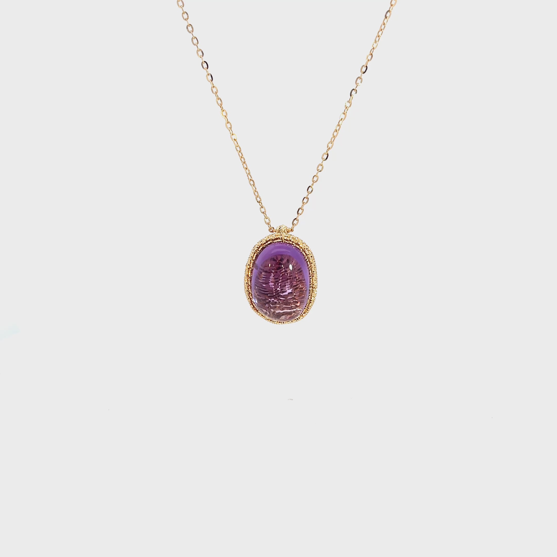 ZUHRA AMETHYST NECKLACE